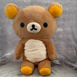 San-x RilakKuma 20” Zip Up Plush Bear